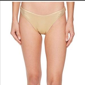 NWT Gold Trina Turk bikini bottom-size 10